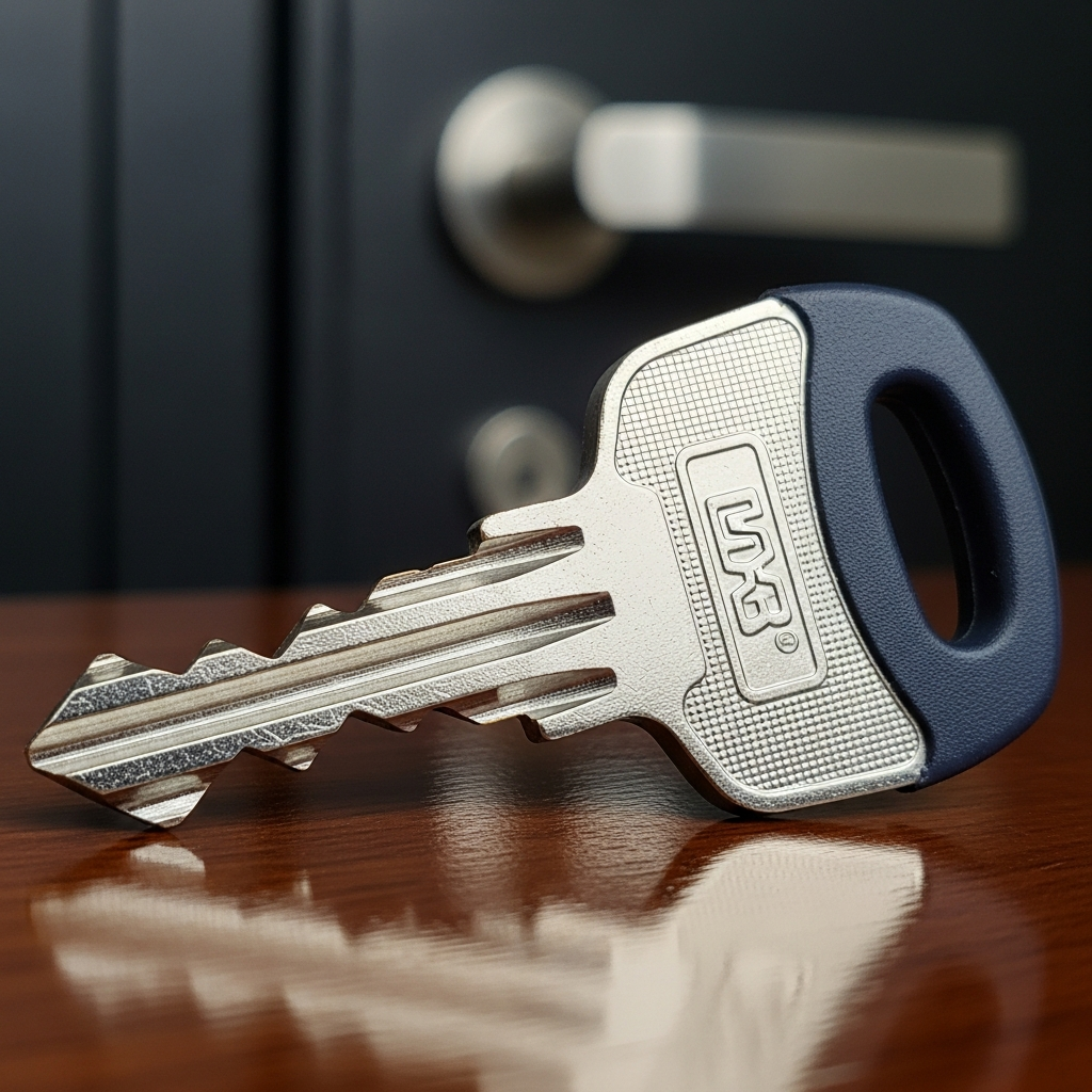 Højsikkerhedsnøgle med patenteret profil