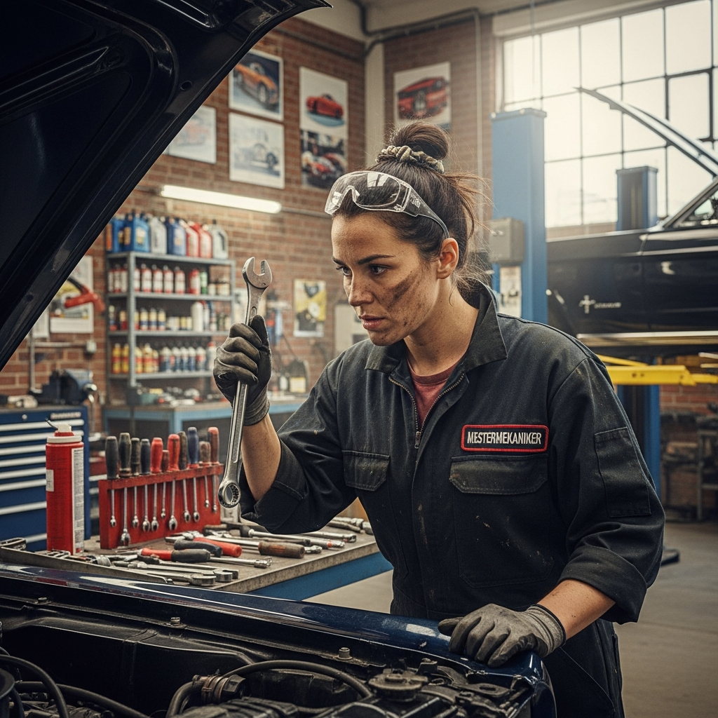 Sofia Andersen, Mestermekaniker